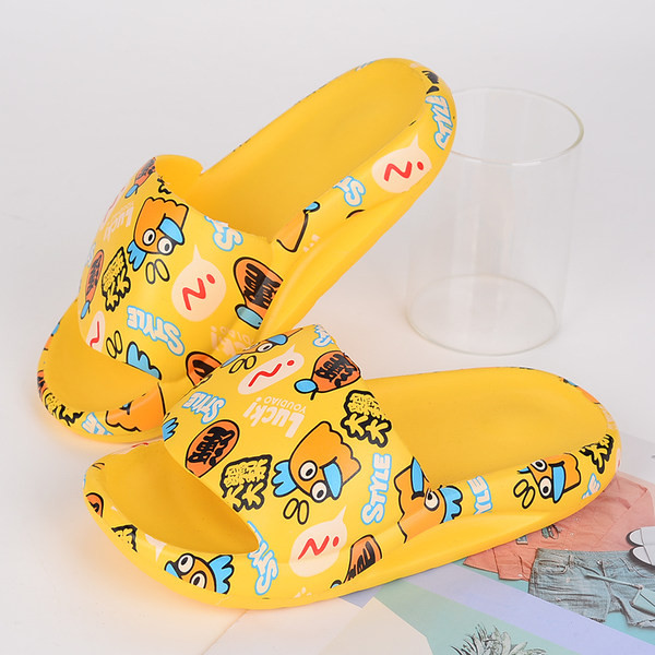 Dječje casual papuče s aplikacijom u četiri boje