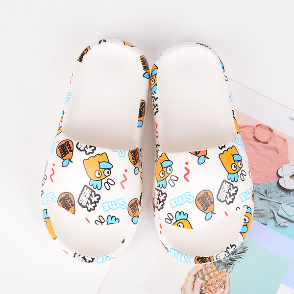 Dječje casual papuče s aplikacijom u četiri boje