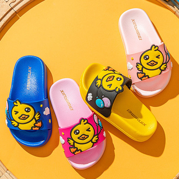 Ležerne dječje papuče s aplikacijom - za dječake i djevojčice