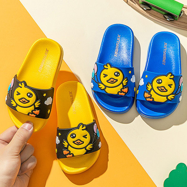 Ležerne dječje papuče s aplikacijom - za dječake i djevojčice