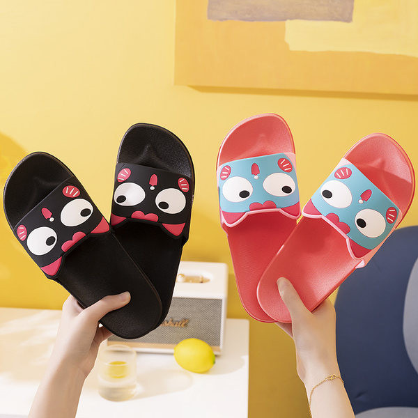 Детски ежедневни чехли с апликация в пет цвята