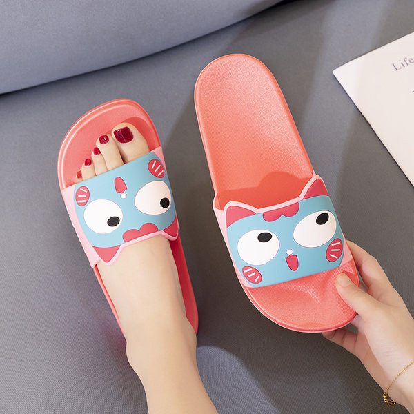 Детски ежедневни чехли с апликация в пет цвята