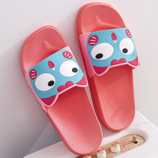 Детски ежедневни чехли с апликация в пет цвята