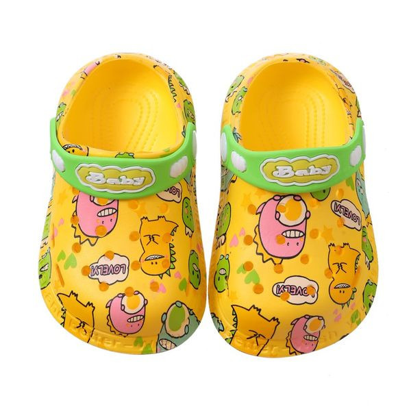 Нов модел детски кроксове с цветна апликация за момчета