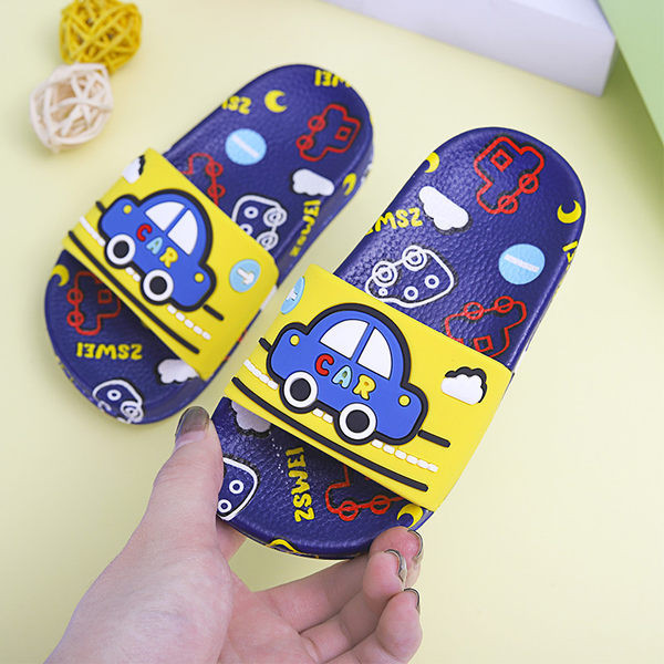 Šarene dječje papuče s ravnim potplatom za djevojčice i dječake