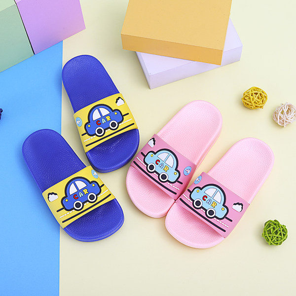 Šarene dječje papuče s ravnim potplatom za djevojčice i dječake