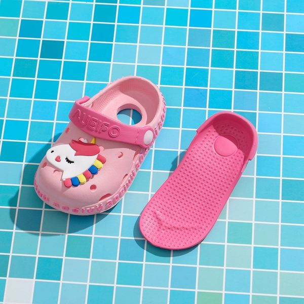 Момчешки детски гумени кроксове с декорация мече