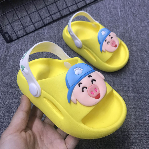 Детски чехли с 3D елемент за момичета и момчета 