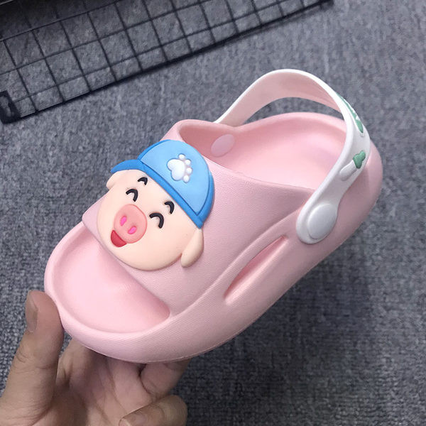 Детски чехли с 3D елемент за момичета и момчета 