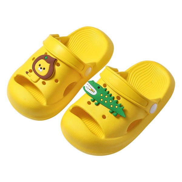 Детски чехли за момчета-с 3D елементи