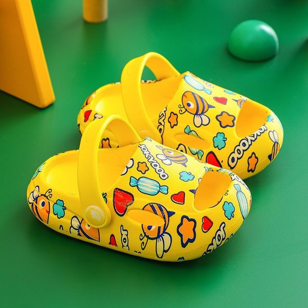 Ежедневни детски кроксове с цветна апликация за момчета или момичета