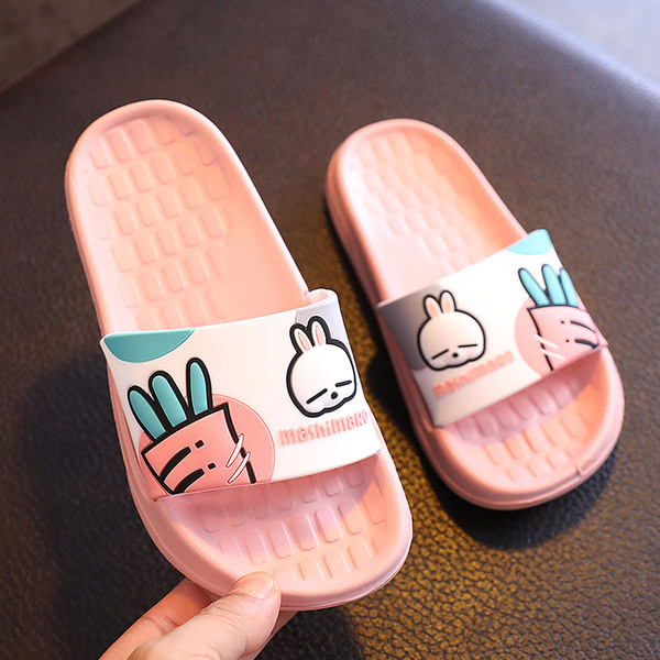 Детски чехли с апликации за момчета и момичета в четири цвята