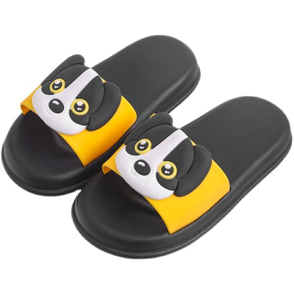 Детски чехли с апликация куче