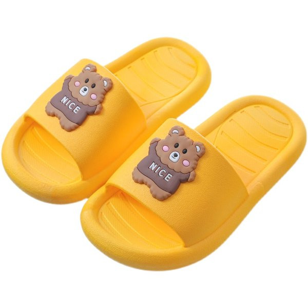 Детски гумени чехли с 3D мече