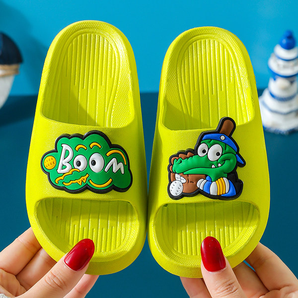 Ljetne gumene papuče s aplikacijom