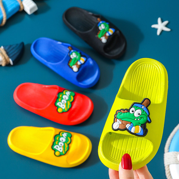 Ljetne gumene papuče s aplikacijom