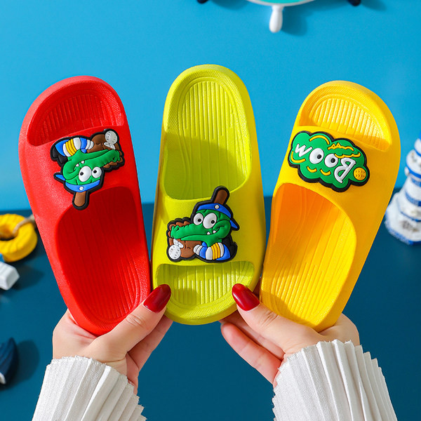 Ljetne gumene papuče s aplikacijom