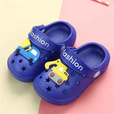 Új modell gyerek gumi crocs színes applikációval fiúknak