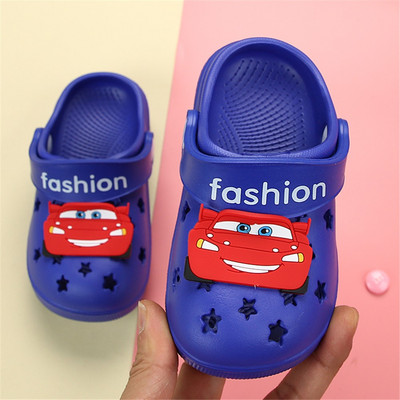 Új modell gyerek gumi crocs színes applikációval fiúknak