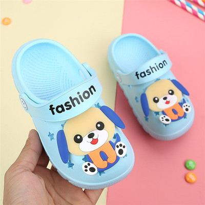 Új modell gyerek gumi crocs színes applikációval fiúknak