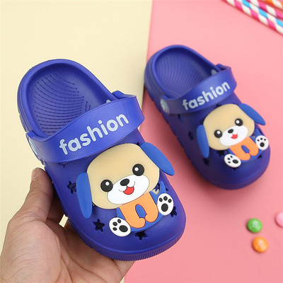 Új modell gyerek gumi crocs színes applikációval fiúknak