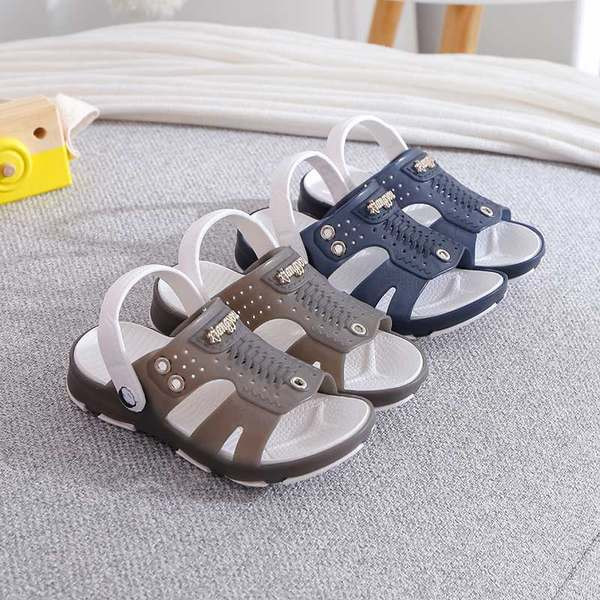 Ежедневни детски гумени сандали за момчета в четири цвята