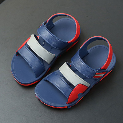 Uus mudel ökonahast pehme talla ja rihmadega laste sandaalid