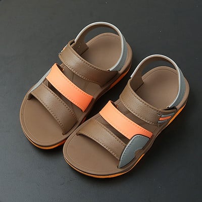 Uus mudel ökonahast pehme talla ja rihmadega laste sandaalid