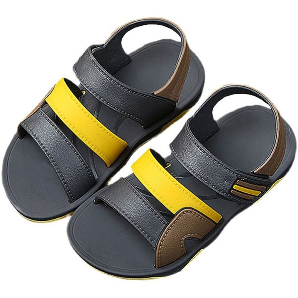 Uus mudel ökonahast pehme talla ja rihmadega laste sandaalid