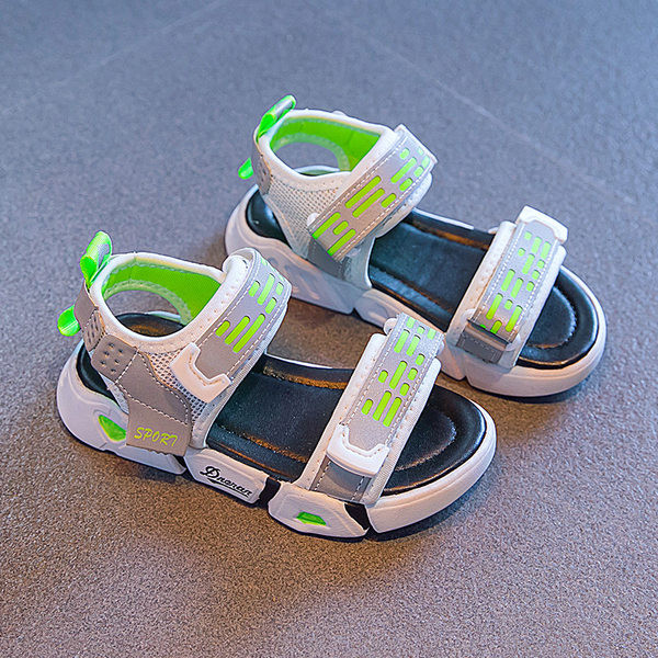 Детски ежедневни сандали с велкро лепенки - за момчета