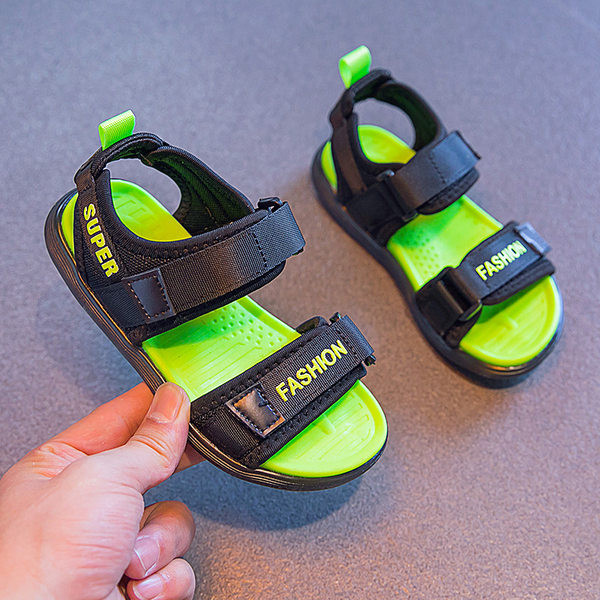 Ежедневни сандали с надписи - за момчета и момичета