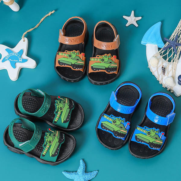 Детски гумени сандали за ежедневие и плаж