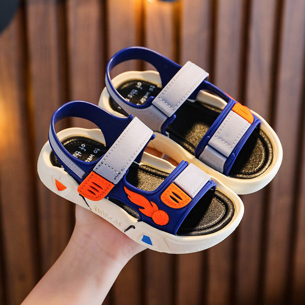 Ежедневни детски сандали с велкро закопчаване -за момчета