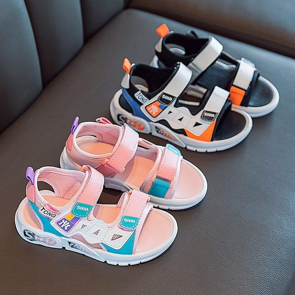 Нов модел детски сандали с велкро закопчаване за момчета или момичета