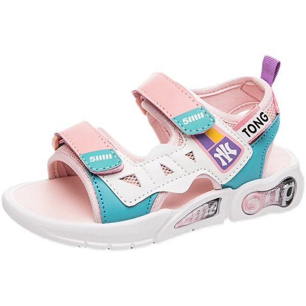 Нов модел детски сандали с велкро закопчаване за момчета или момичета