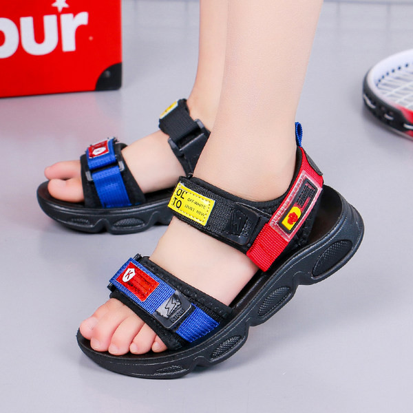 Детски сандали с емблеми-за момчета