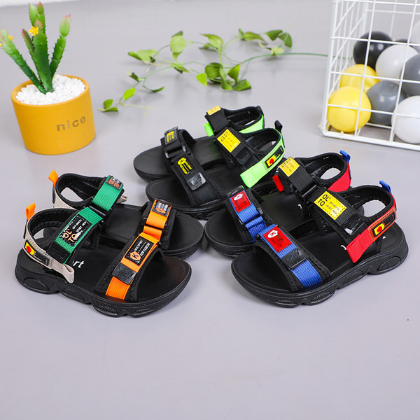 Детски сандали с емблеми-за момчета