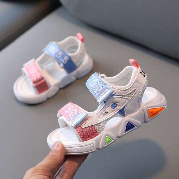 Нов модел детски летни сандали с велкро лепенки за момчета
