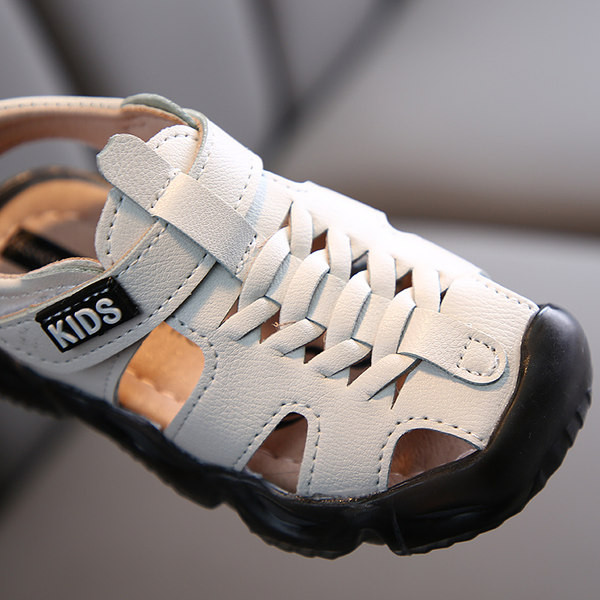 Детски сандали от еко кожа с велкро лепенки - за момчета