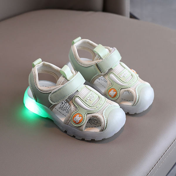 Alkalmi gyerekszandál több színben tépőzárral