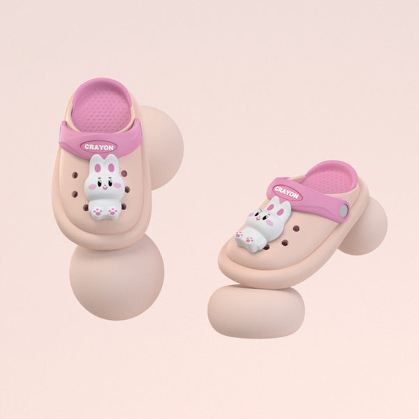 Gyermek szandál 3D elemekkel - alkalmas a strandra