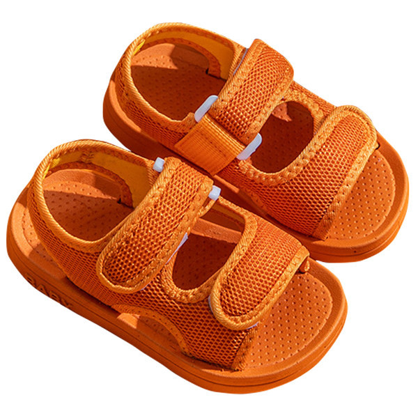 Детски сандали с велкро закопчаване и равна подметка за момчета