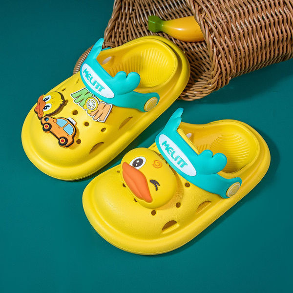 Детски сандали с 3D елемент - подходящи за плаж