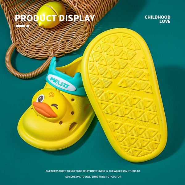 Детски сандали с 3D елемент - подходящи за плаж