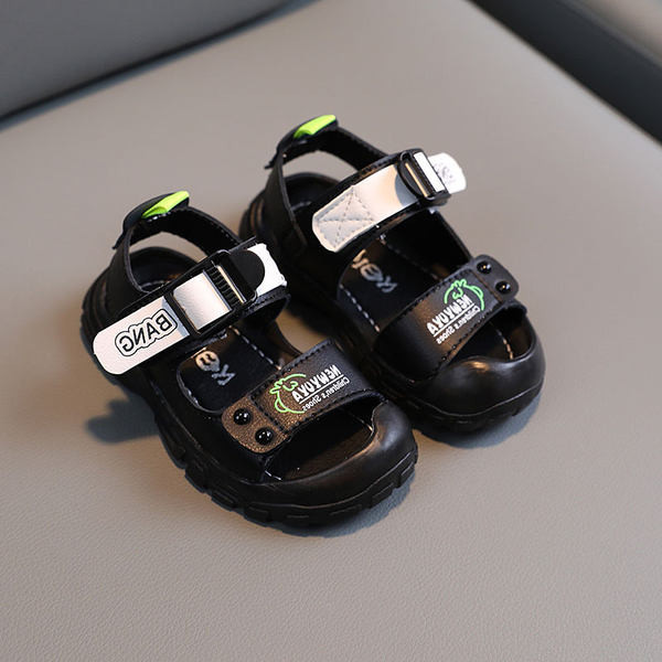 Ikdienas bērnu sandales ar plakanām zolēm vairākās krāsās zēniem vai meitenēm