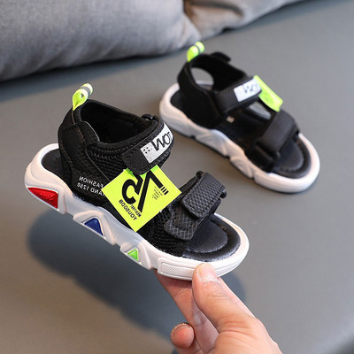 Нов модел летни сандали с велкро закопчаване за момчета и момичета