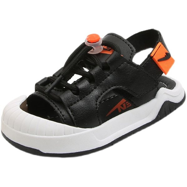 Gyermek műbőr szandál fűzővel