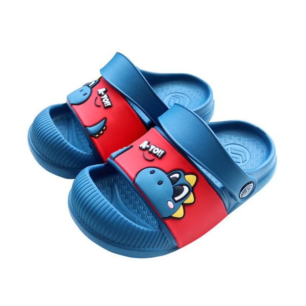 Gyermek szandál rátéttel és lapos talppal