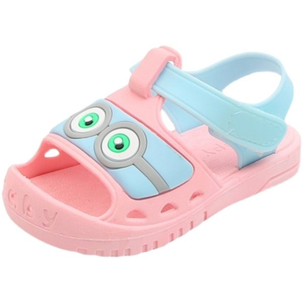 Gyermek szandál rátéttel és matricával fiúknak és lányoknak