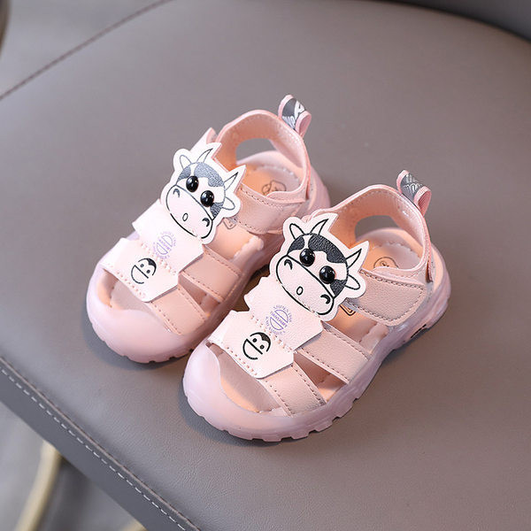 Gyermek szandál matricákkal és rátéttel, két színben, fiúknak megfelelő